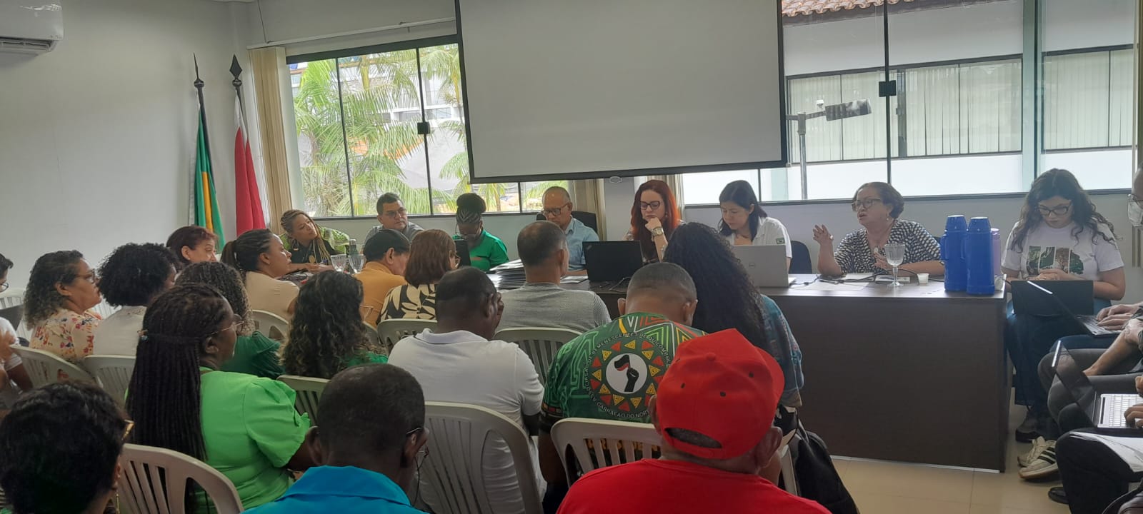 Edilza Fontes, titular da Seirdh, apresentou ações voltadas à promoção dos direitos das comunidades quilombolas.