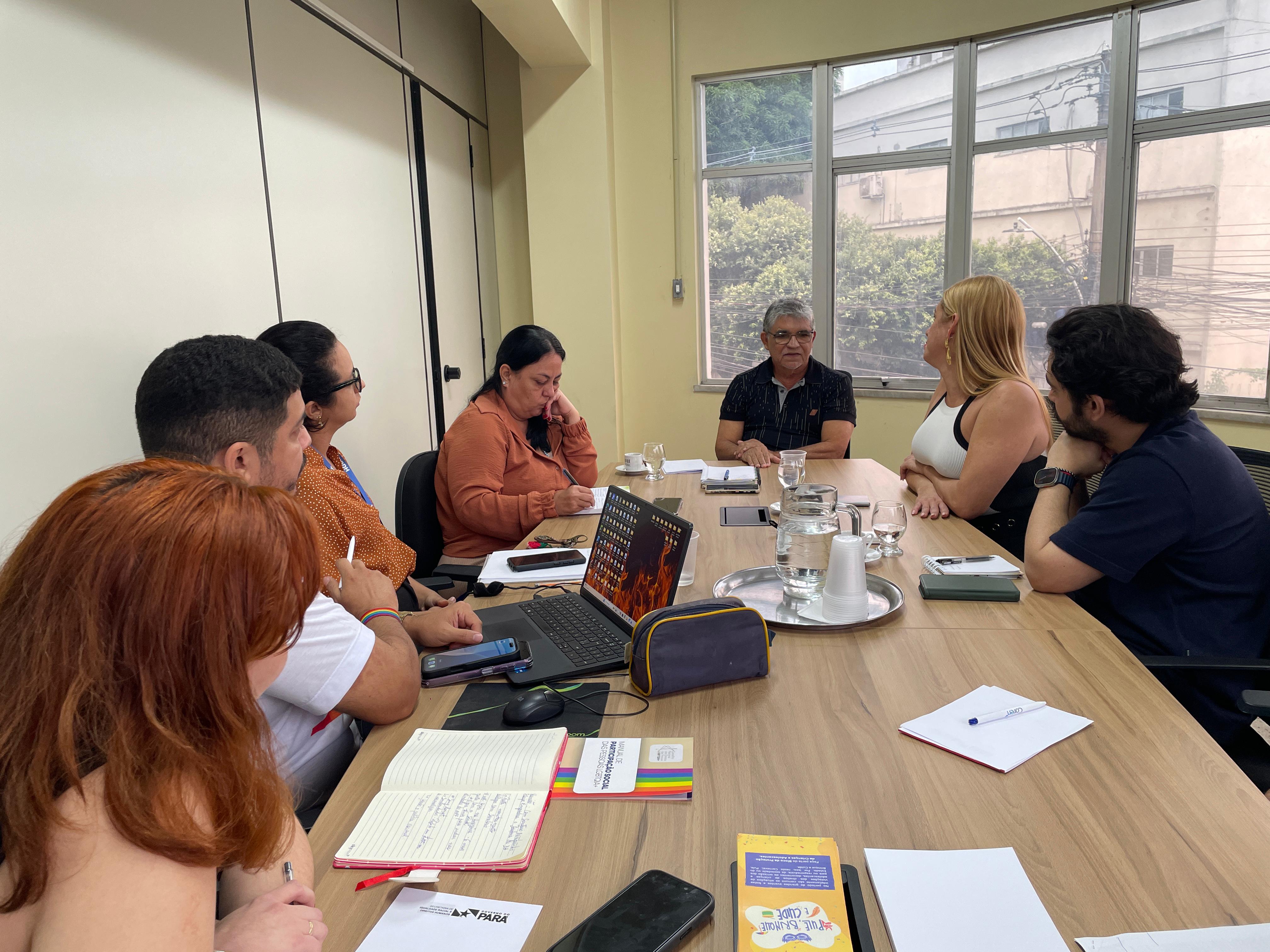 Estado e União alinham ações para fortalecer políticas públicas LGBTQIA+ no Pará