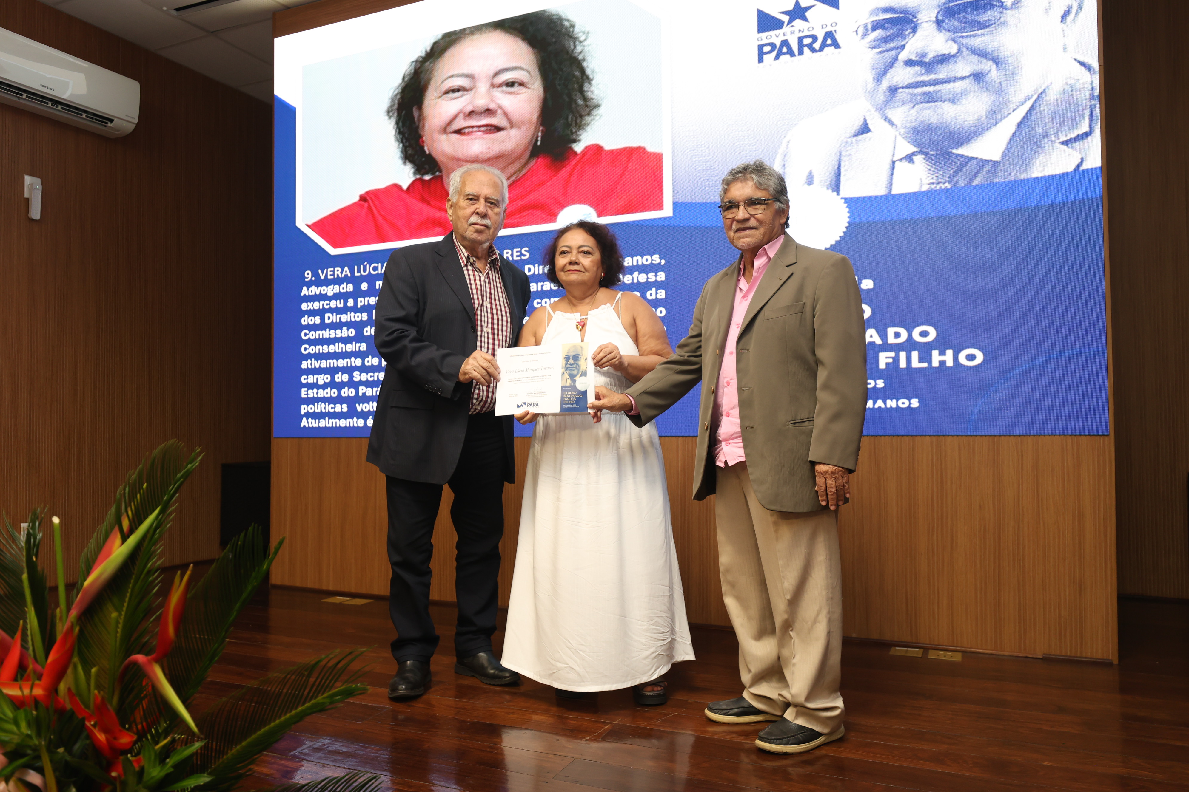 Governo do Pará entrega Comenda 'Egídio Machado Sales Filho de Direitos Humanos'
