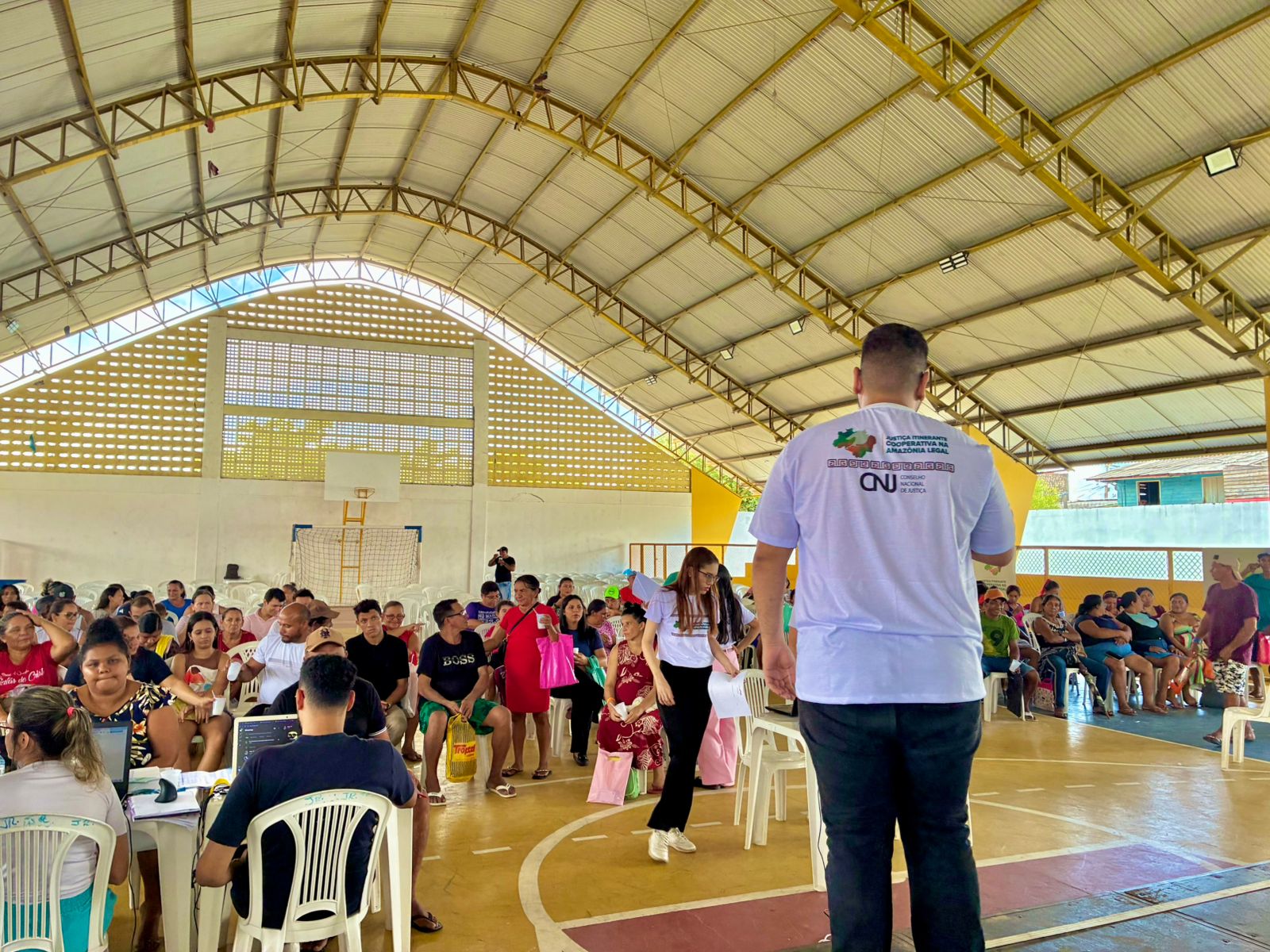 Seirdh participa do Justiça Itinerante com ações de cidadania no Marajó