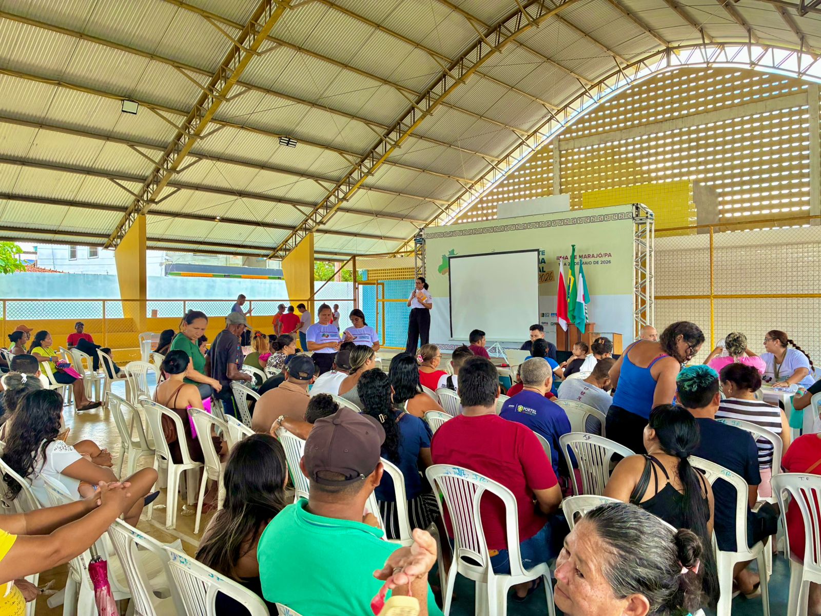 Seirdh participa do Justiça Itinerante com ações de cidadania no Marajó
