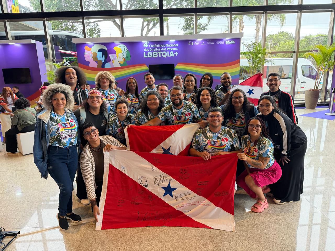 Delegação que representa o Pará no evento em Brasília