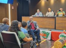 Público e mesa